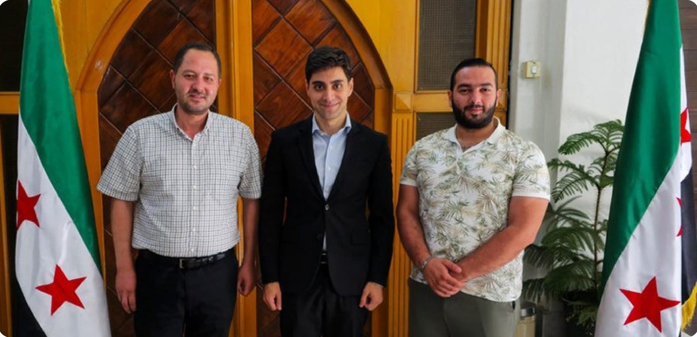 Official meeting at the Ministry of Communications and IT